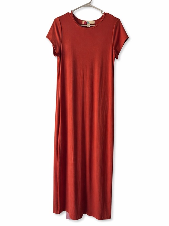 FP Beach Dresses & Skirts - FP Beach Short-Sleeve Maxi Dress in Rust